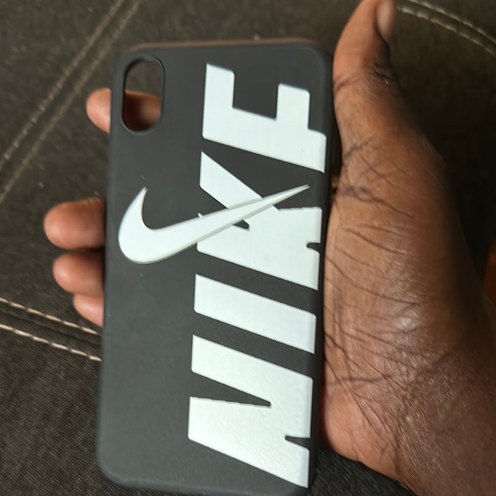 Nike Black and White iPhone Case Sporty Design